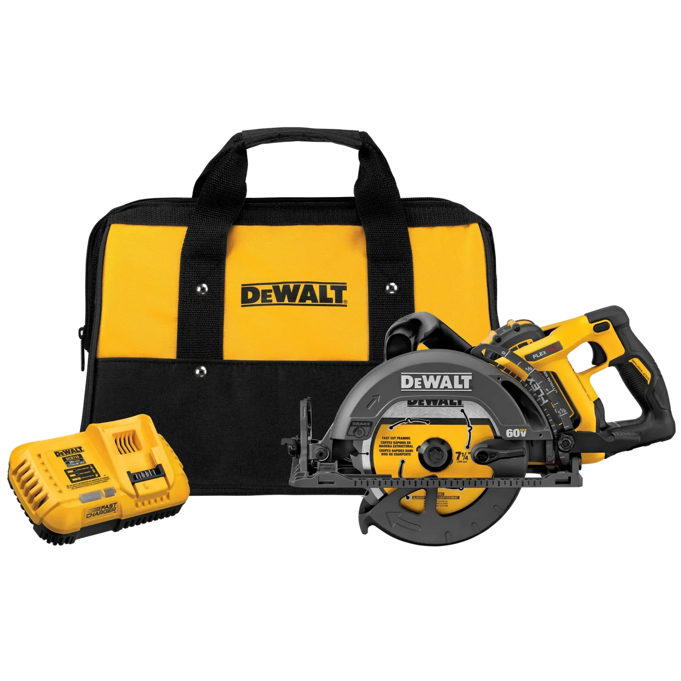 DeWalt DCS577X1 FlexVolt Worm Drive Circular Saw