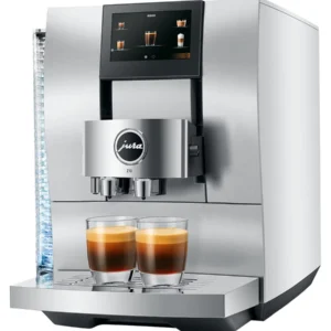 Jura Z10 Automatic Coffee Machine, Aluminum White
