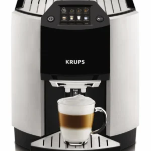 Krups EA9010 Super Automatic Espresso Machine, Stainless Steel