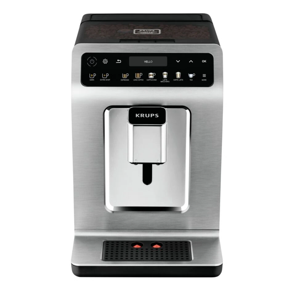 Krups Evidence Plus Fully Automatic Espresso Machine, Stainless Steel