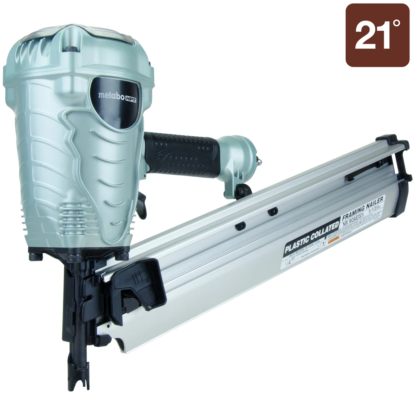 Metabo HPT NR90AES Pneumatic Framing Nailer Kit