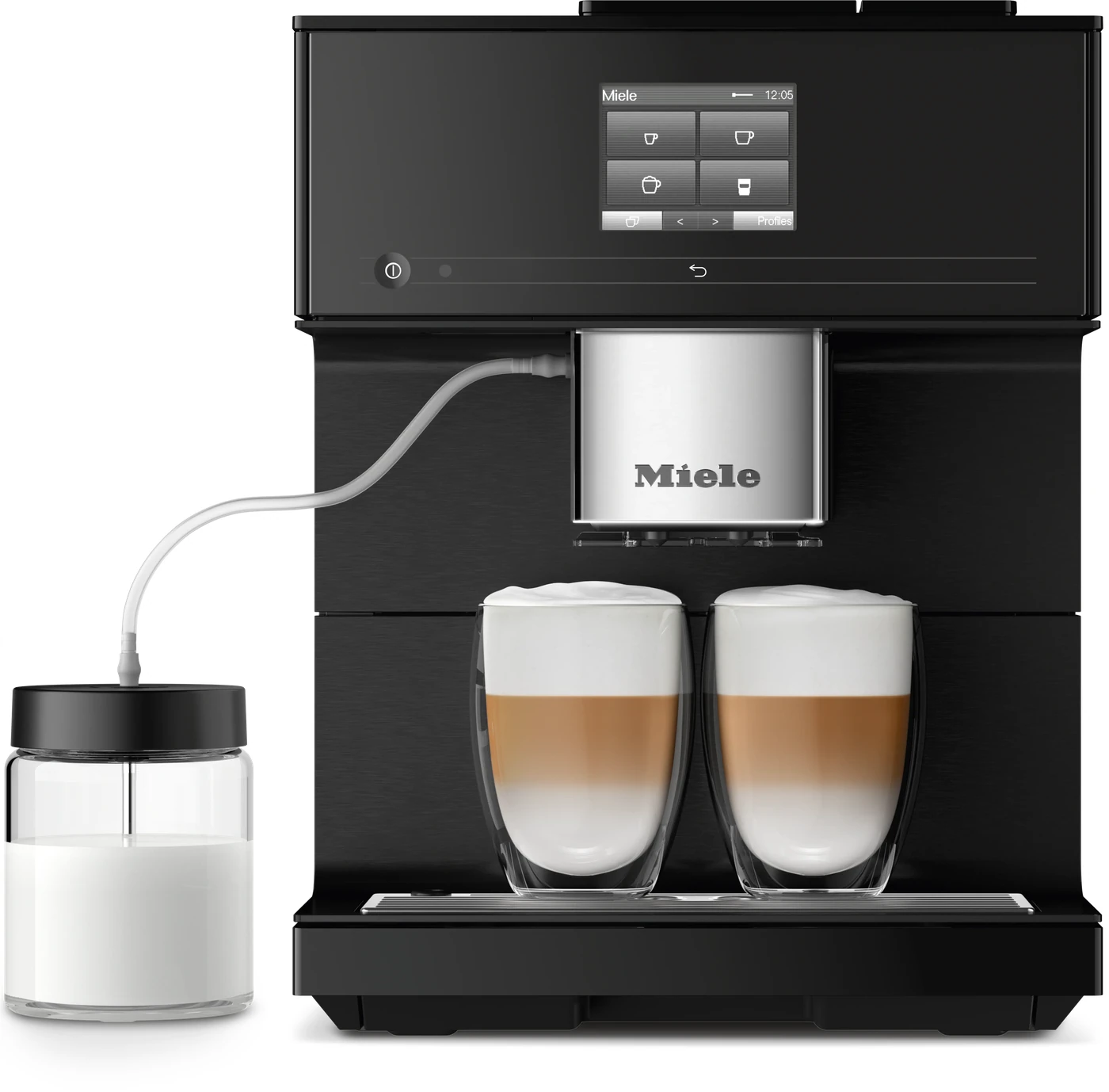 Miele CM7750 CoffeeSelect Automatic Coffee Machine, Stainless Steel