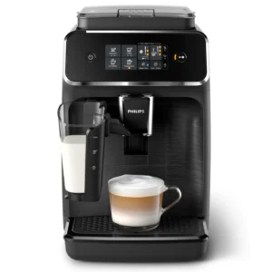 Philips 2200 LatteGo Automatic Espresso Machine, Black