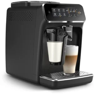 Philips 3200 LatteGo Fully Automatic Espresso Machine, Black